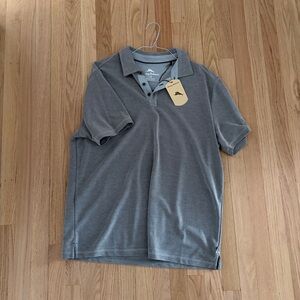 Tommy Bahama Charcoal Polo Shirt